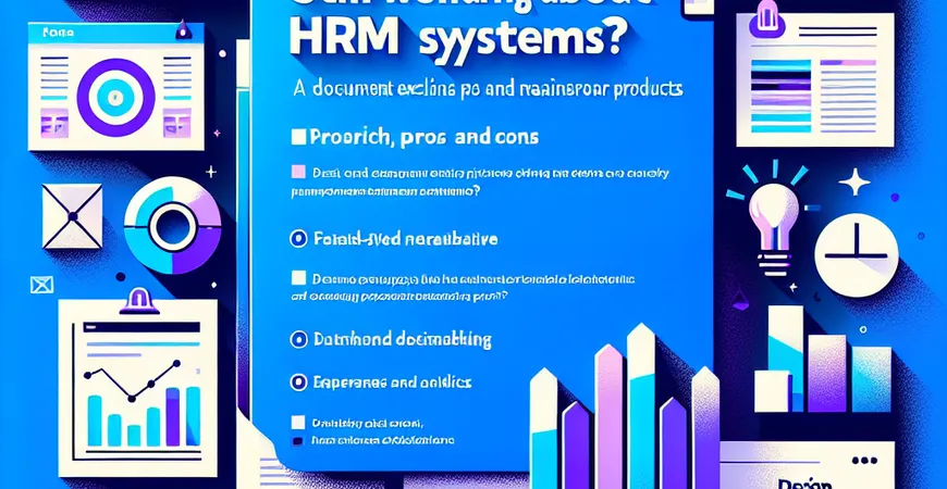 还在纠结 HRM 系统？一文讲清 10 款主流产品优劣势